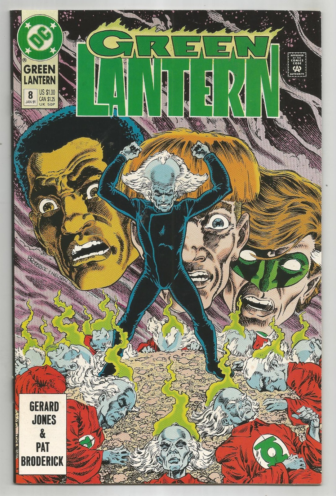 GREEN LANTERN # 8 * DC COMICS * 1991 * QUASI NUOVO
