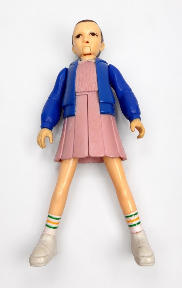 Stranger Things Eleven El Action Figure Netflix TV Series Pink Dress Figure