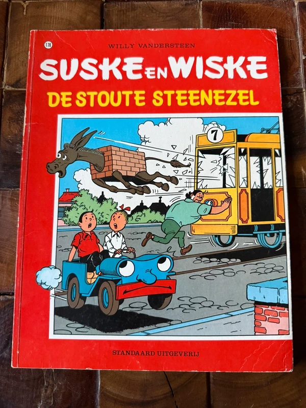 De Stoute Steenezel. Suske en Wiske. Willy Vandersteen.