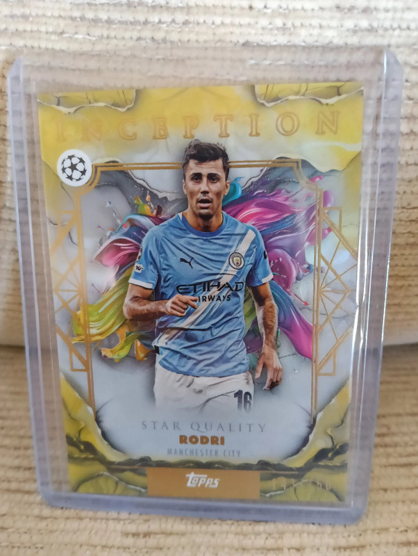 Rodri. Manchester City. Topps Inception /150