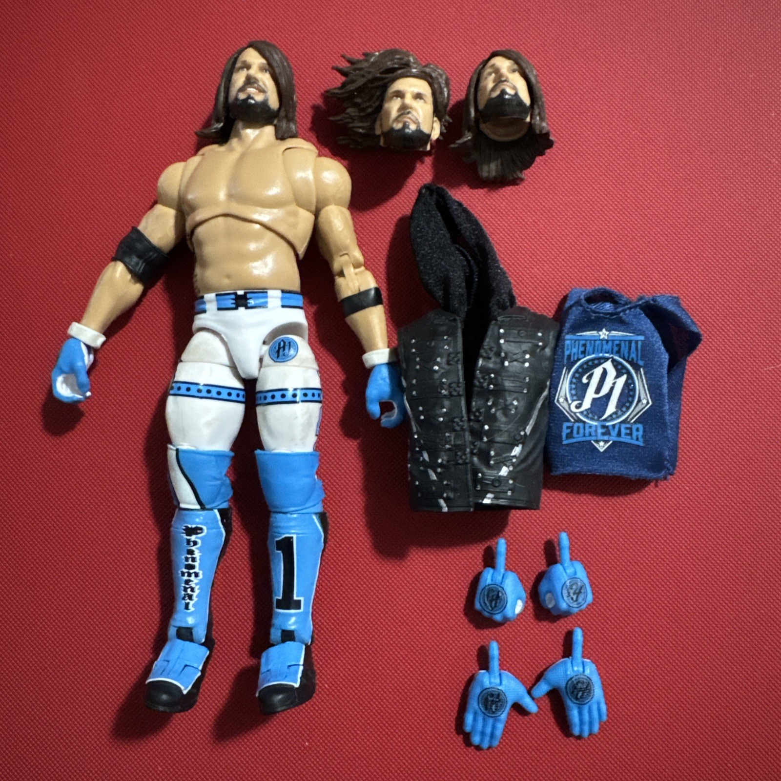 Modellino Mattel WWE Ultimate Edition Series 16 Aj Styles Wrestling 2023