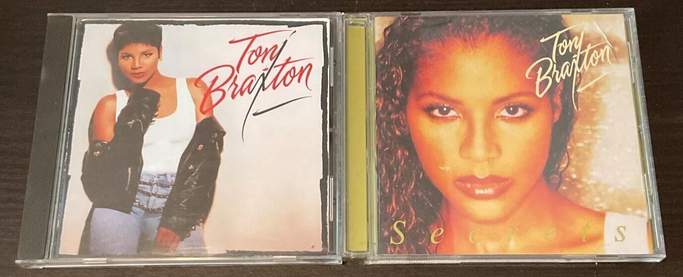 Toni Braxton Lot of 2 CDs - Toni Braxton And Secrets - LaFace 