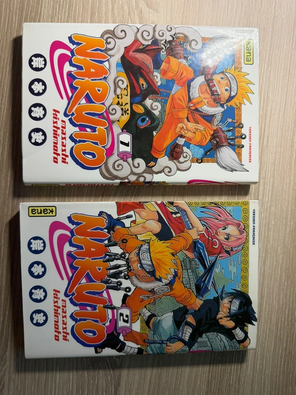 Naruto tome 1 & 2