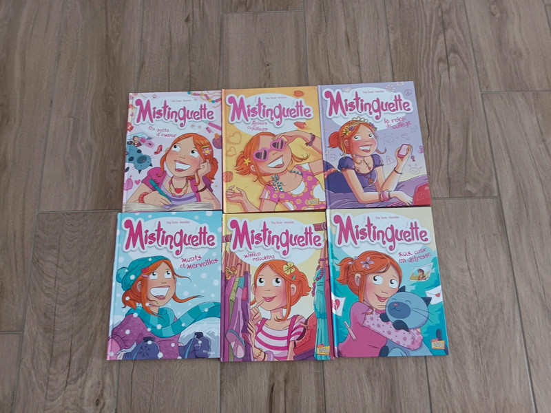 Lot de 6 BDs 📕 Mistinguette
