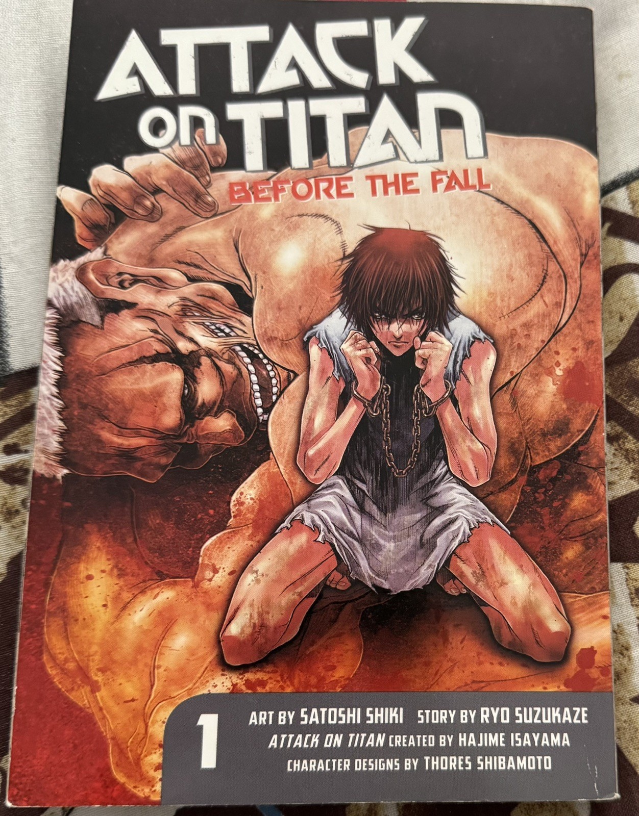 Attack On Titan Before The Fall Manga Paperback, Volumes 1