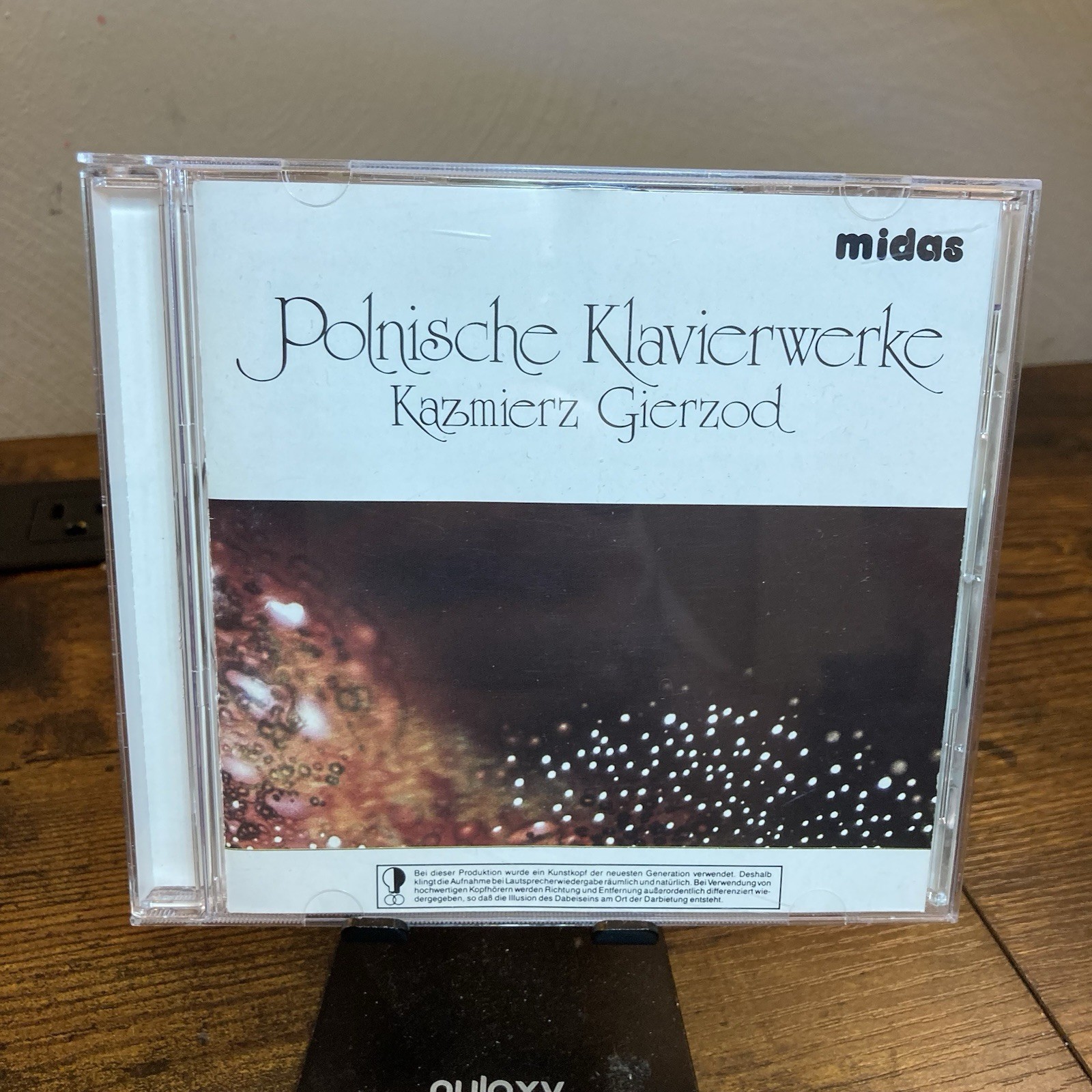 Polnische Klavierwerke CD Kazimierz Gierzod Polish Piano Works Classical