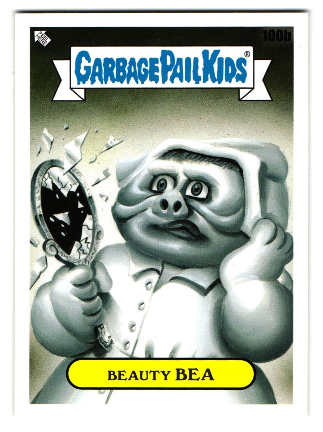 Twilight Zone Beauty BEA GPK Garbage Pail Kids 2023 InterGoolactic Mayhem #100b