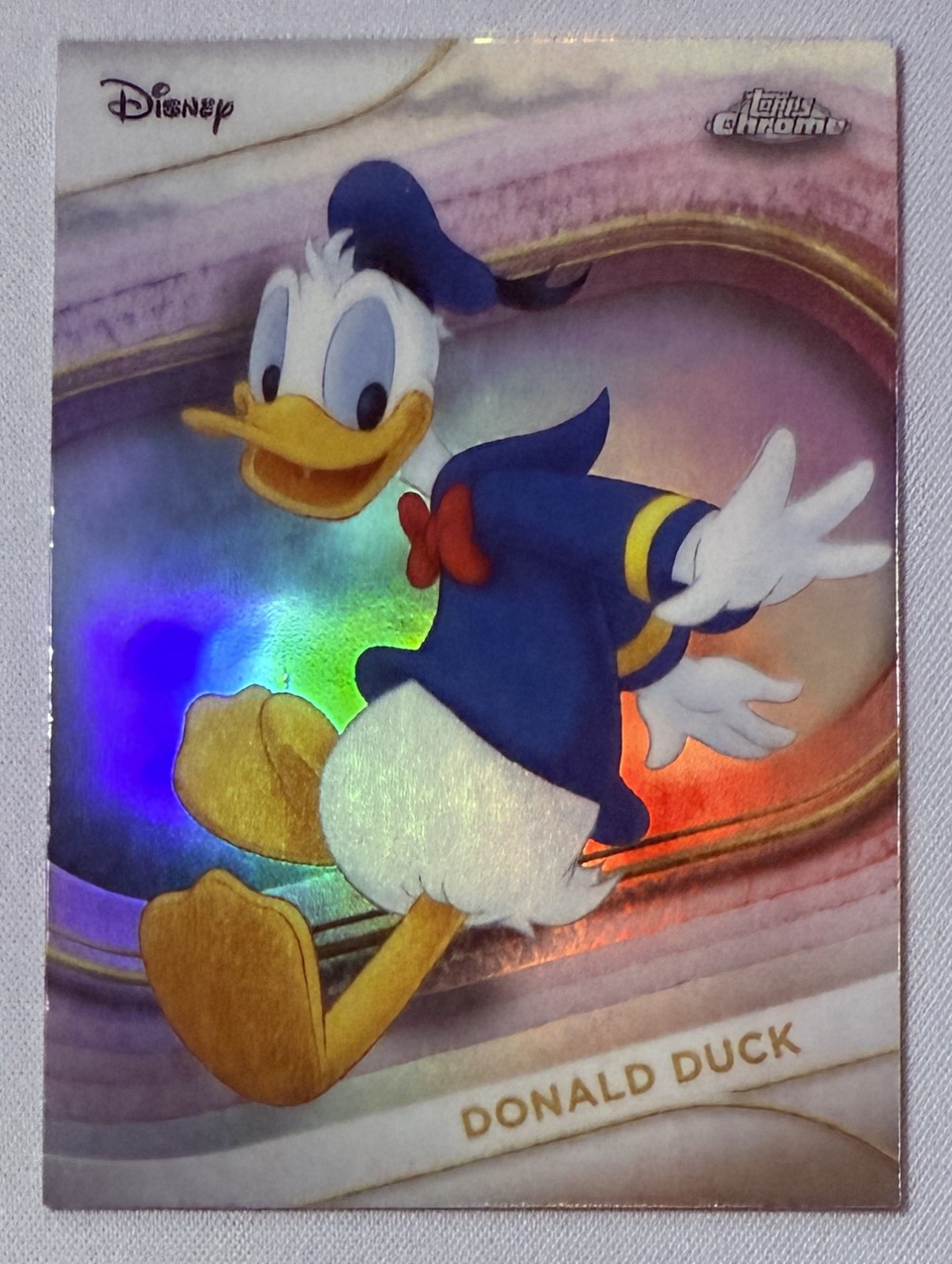 2025 Topps Chrome Disney Paperino #34 Rifrattore