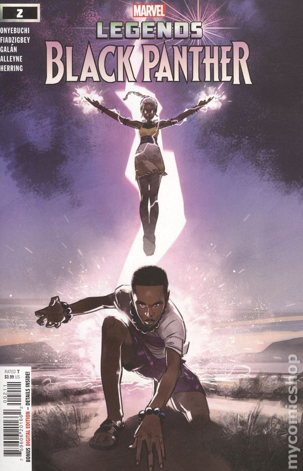 Black Panther Legends #2A Fiadzibbey VF 2022 immagine stock