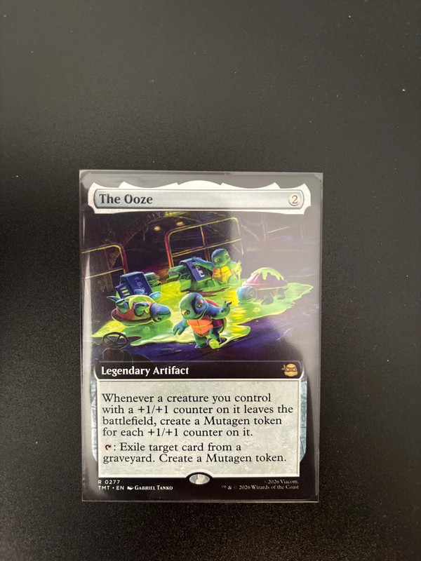 The ooze full art mtg eng