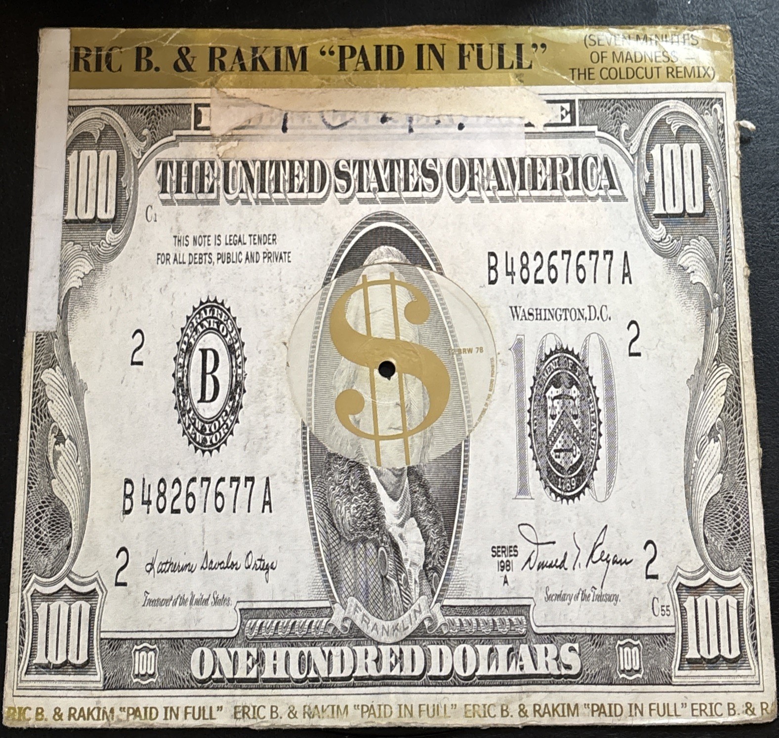 Eric B.  Rakim - Paid In Full Seven Minutes Of Madness - The Coldcu - N2508z
