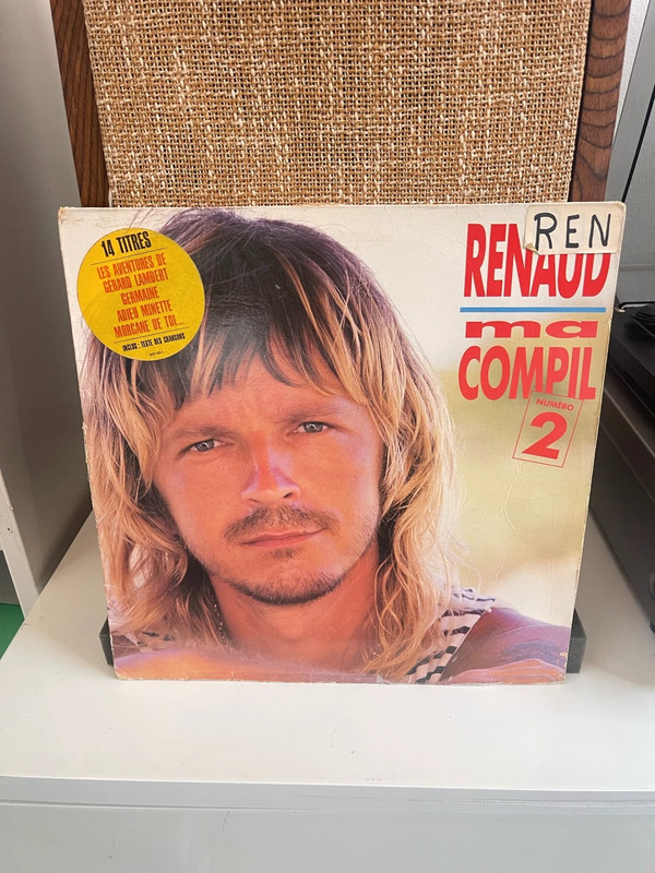 Disco 33 Giri Renaud – Ma Compil Numéro 2 – LP 33rpm – Polydor 835 149-1 – Francia 1987