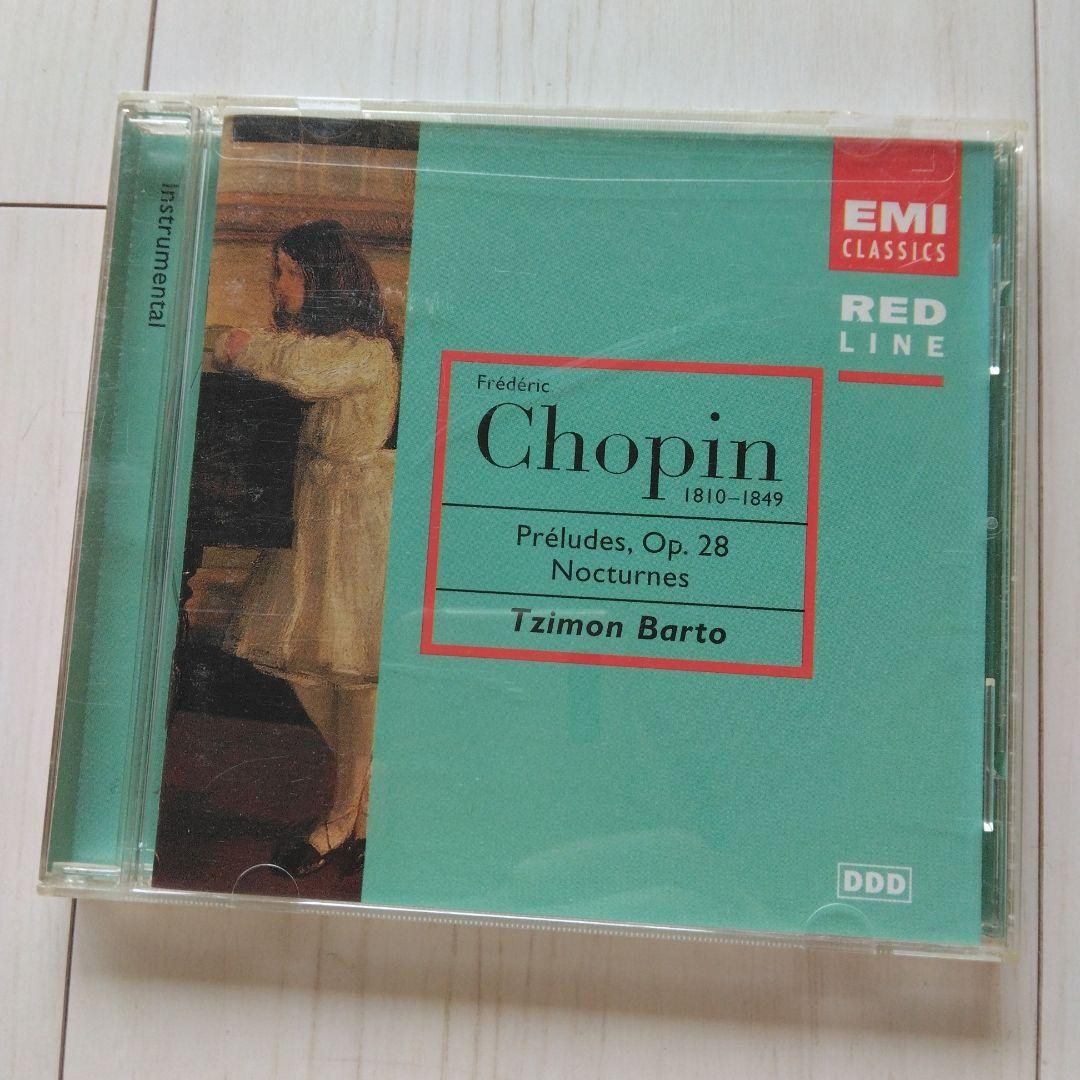 Cd Chopin 24 Preludes, Op. 28 Nocturnes, Zimon Barth Used Condition X