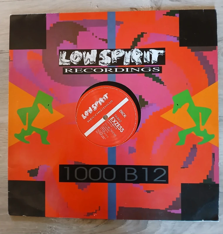 Vinyle  house techno  Dick "exzess " low spirit
