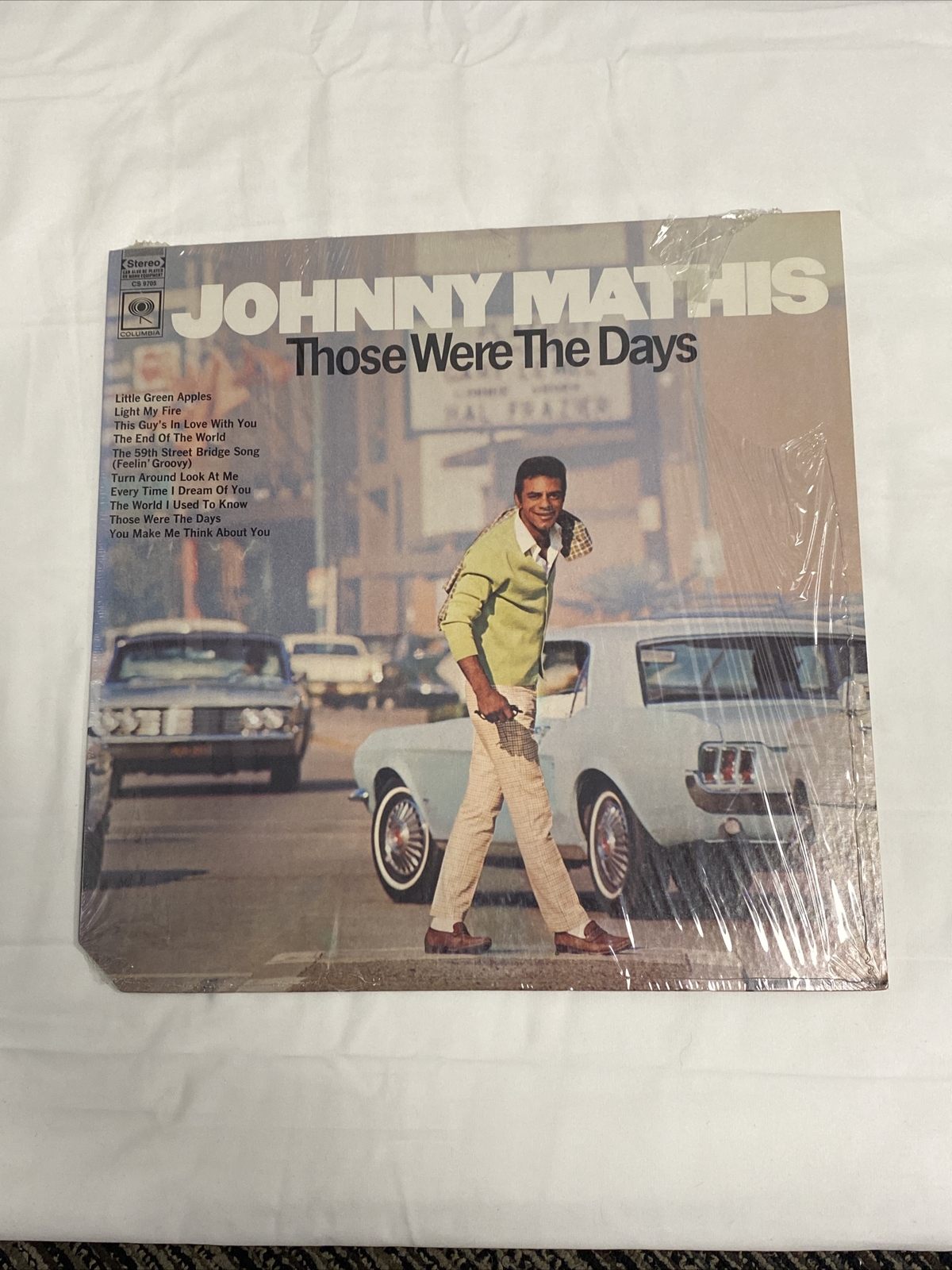  JOHNNY MATHIS THOSE WERE THE DAYS LP  CS 9705 STEREO