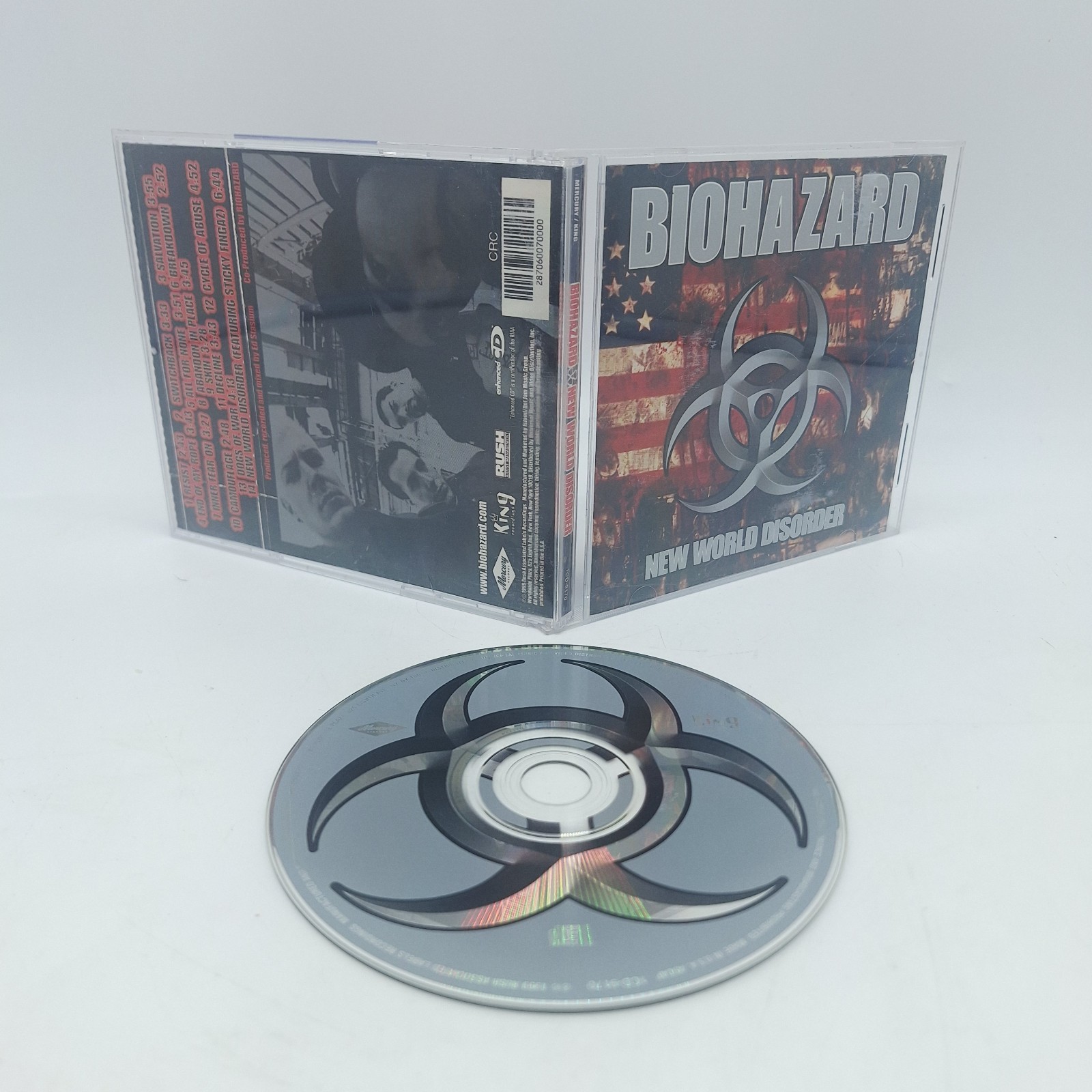 Biohazard New World Disorder 14 Track Music CD