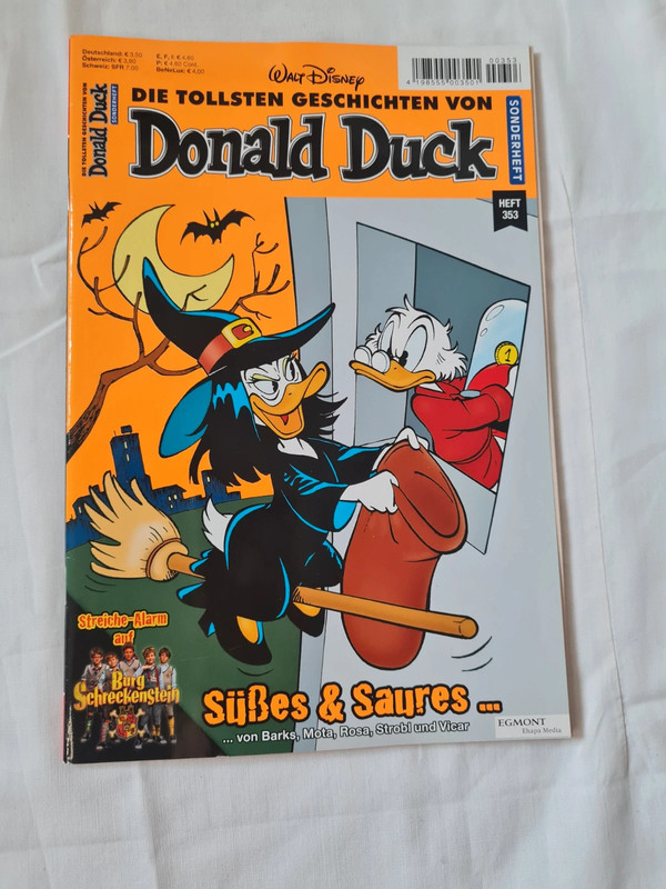 Donald Duck Sonderheft 353 Halloween von 2016