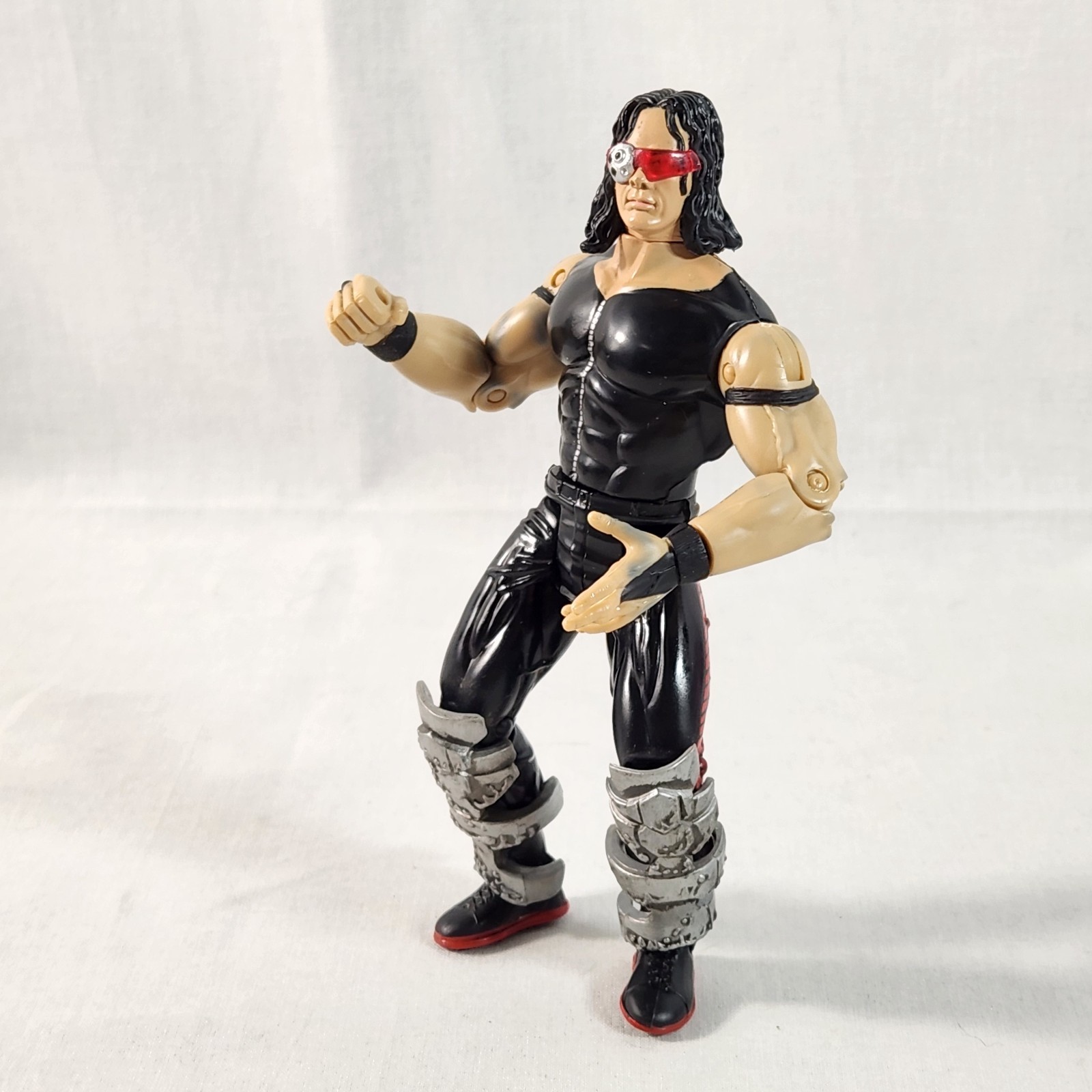 BRET HITMAN HART SLAM FORCE FIGURA SCIOLTA 2000 TOYBIZ MARVEL WCW spedizione gratuita