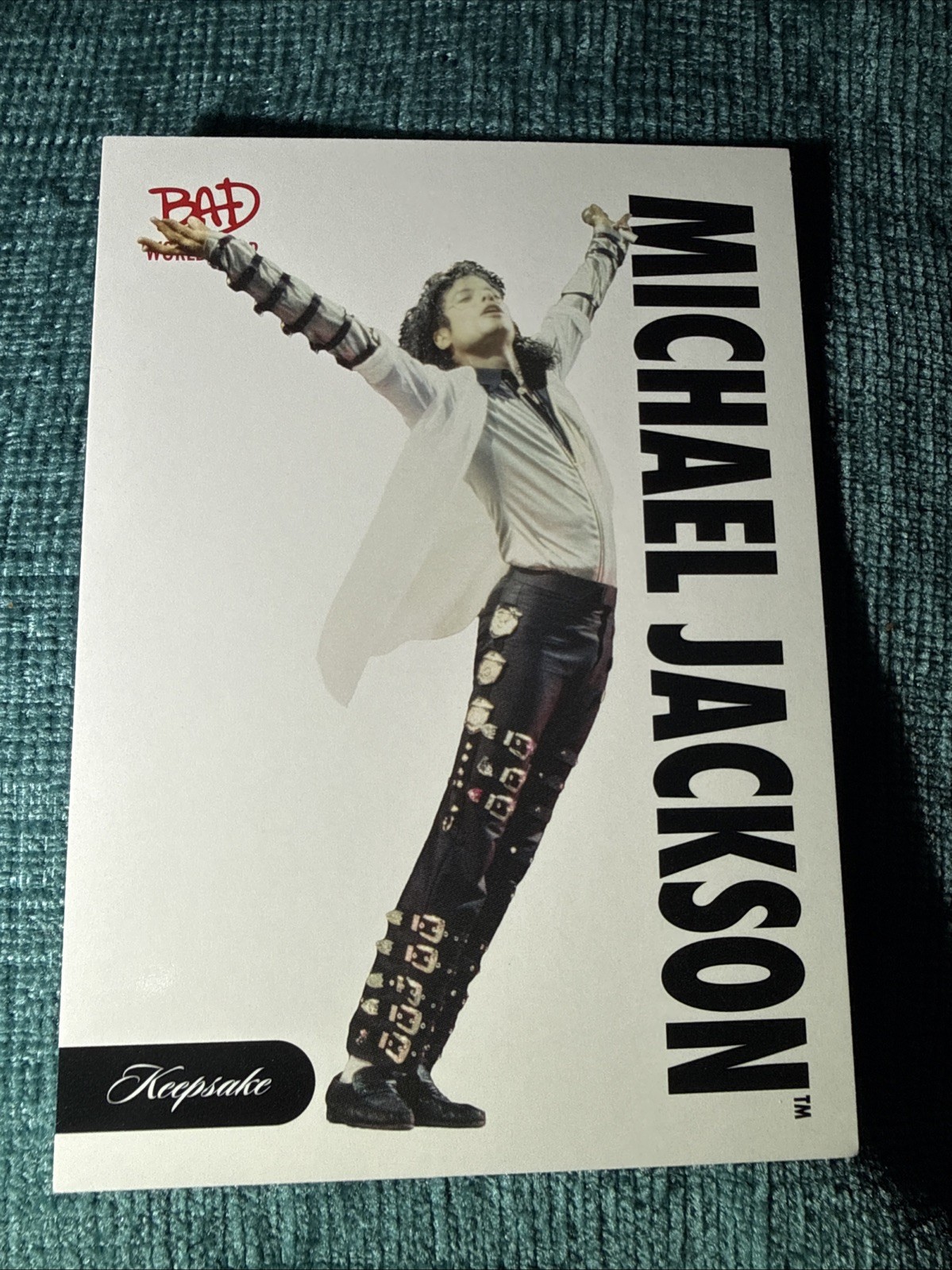 2026 Keepsake Prima Edizione #22 - Michael Jackson - Bad World Tour