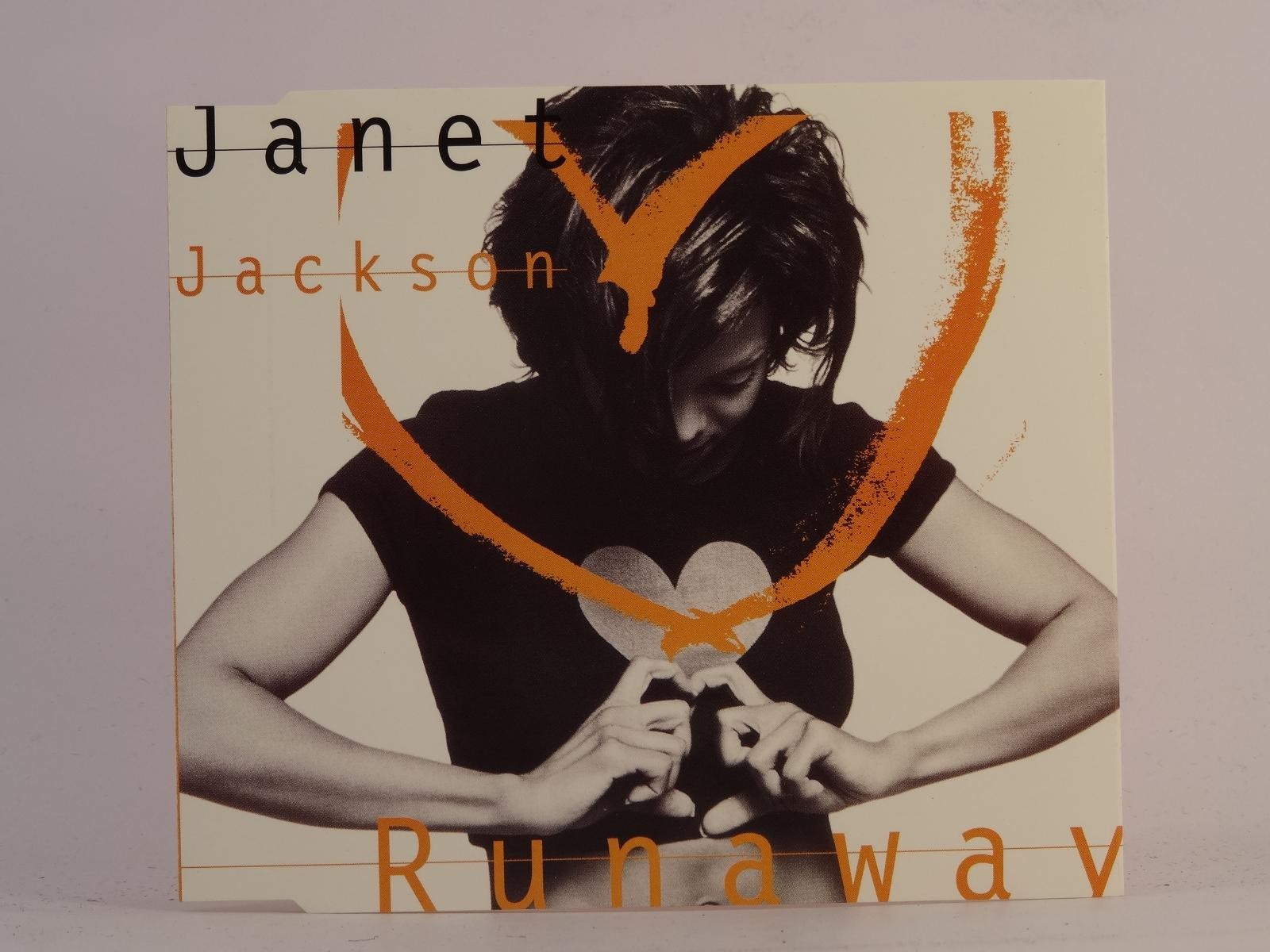 JANET JACKSON RUNAWAY (J54) 4 Track CD Single including Picture Sleeve A&M