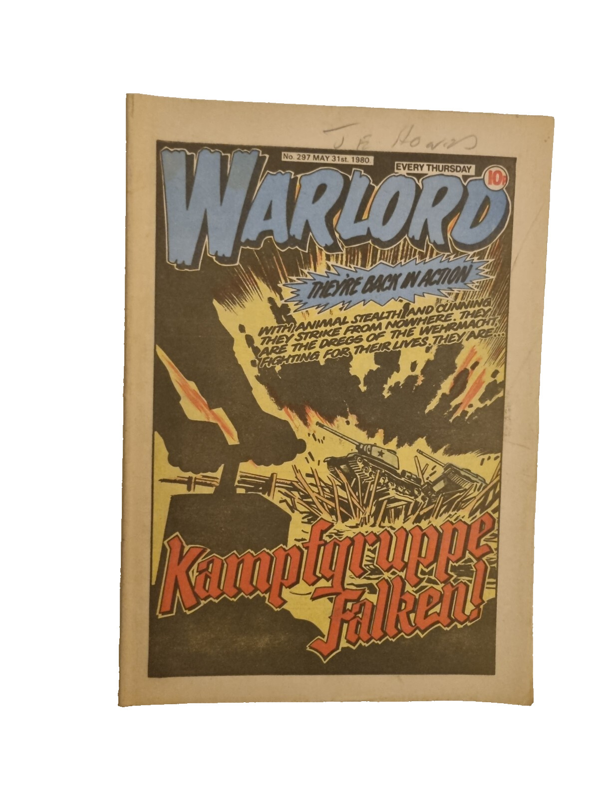 Warlord and Bullet Comic No 297 - 31st May 1980