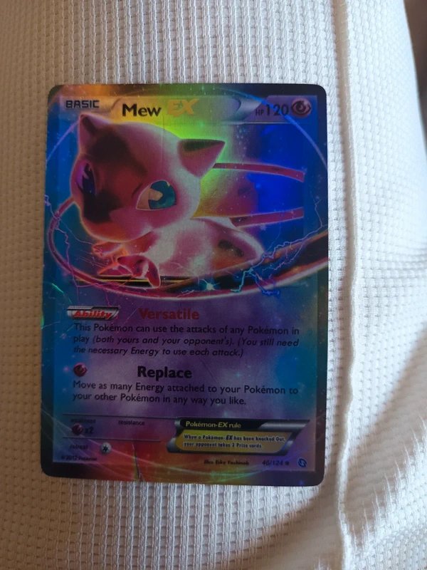 Carta Pokemon Mew EX si valutano offerte