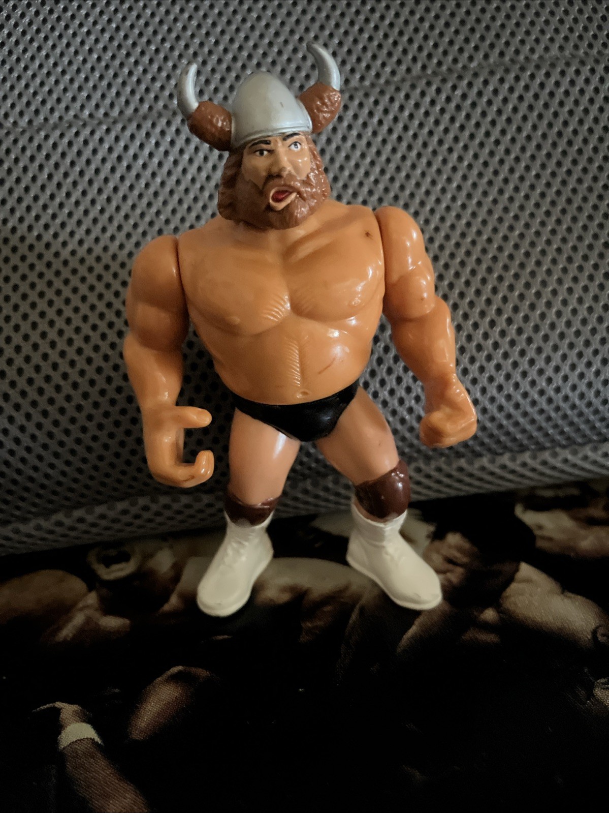 Berzerker John Nord WWF WWE Hasbro Wrestling Titan Sports 1991 Vintage Figure