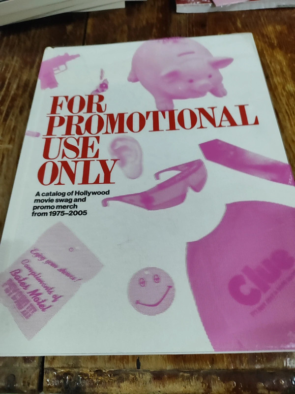 Libro For Promotional Use Only Hollywood Movie Swag Merch 1975 2005