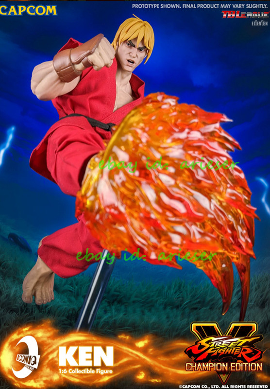Iconiq Studio Sf Iqgs-04 1/6 Ken Masters edizione limitata action figure giocattolo nuovo