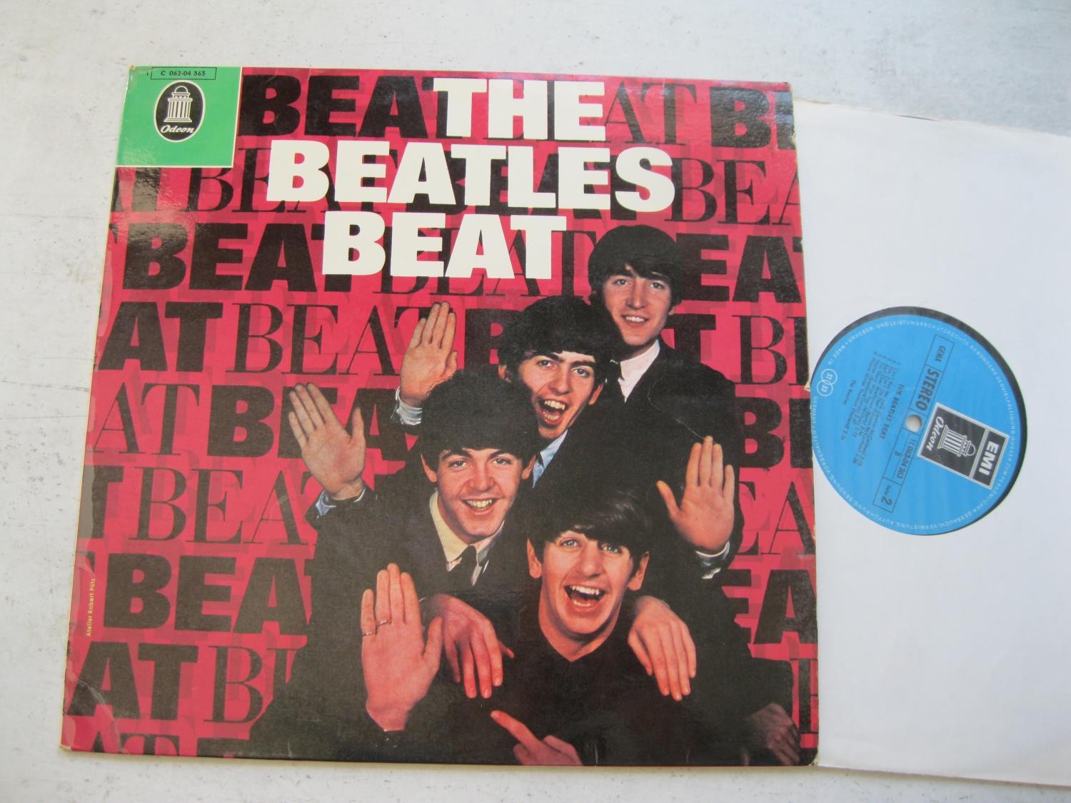 LP The Beatles – The Beatles Beat 1969 Odeon 1C 062-04 363 Germany