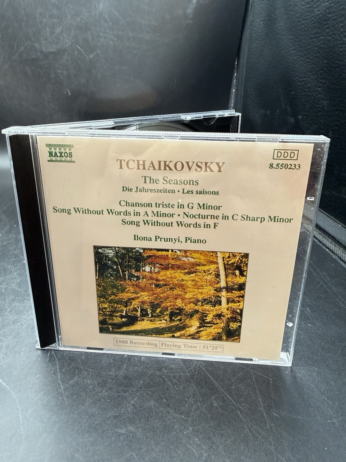 Seasons / Chanson Triste / Nocturnes by Tchaikovsky / Prunyi (CD, 1994)