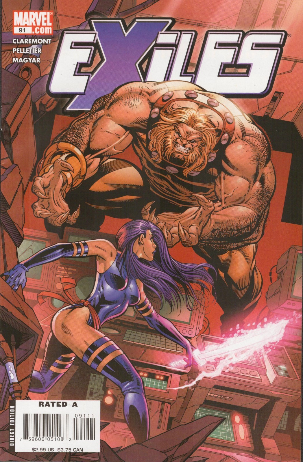 52039: MARVEL EXILES #91 grado VF