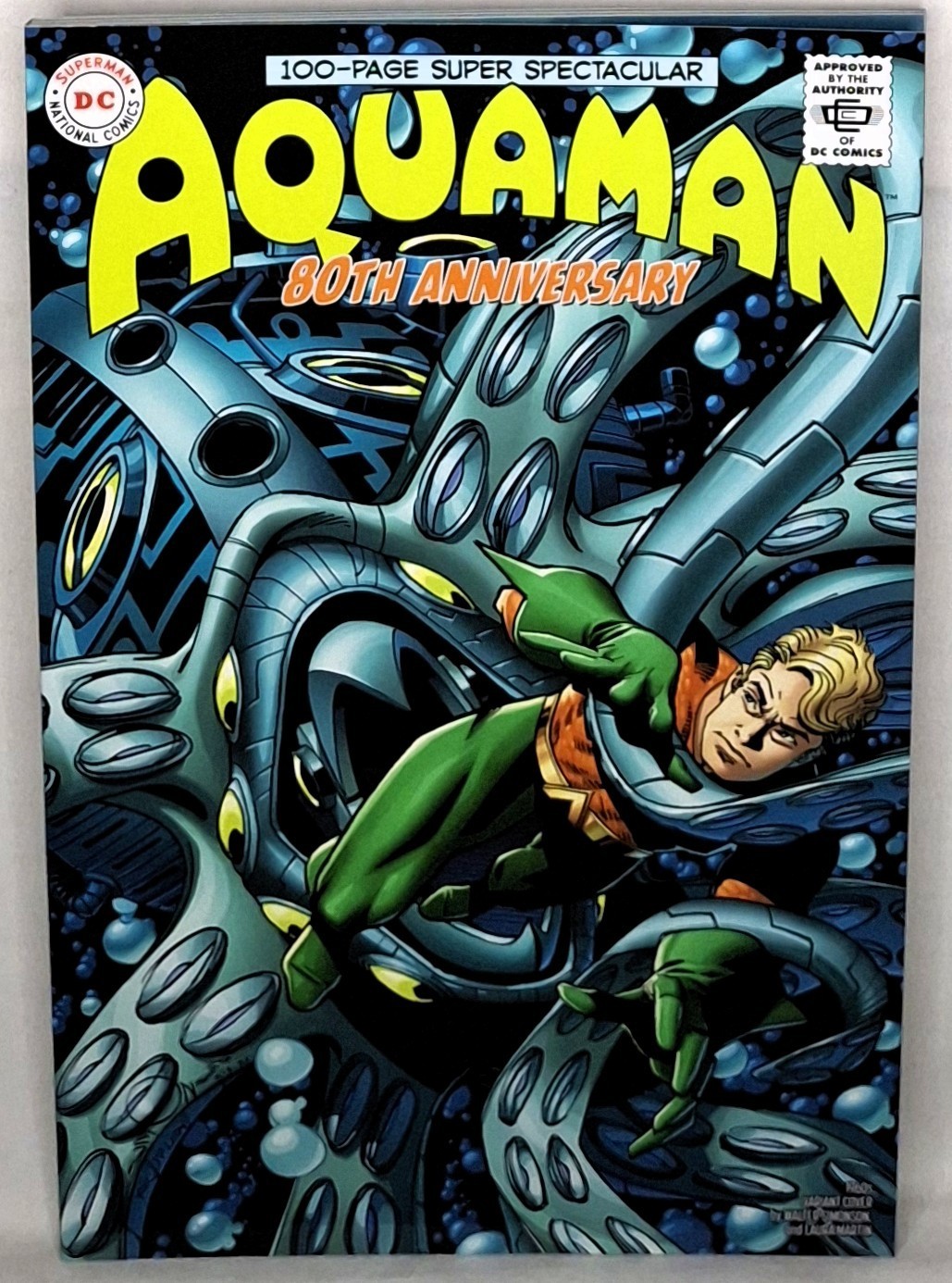 AQUAMAN 80th Anniversary Super Spectacular #1 | Copertina variante Walter Simonson