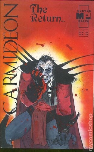 Carmideon #1 VG 1992 immagine stock basso grado