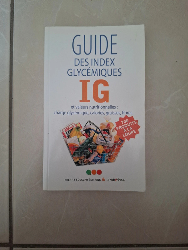 Livre des index glycémiques