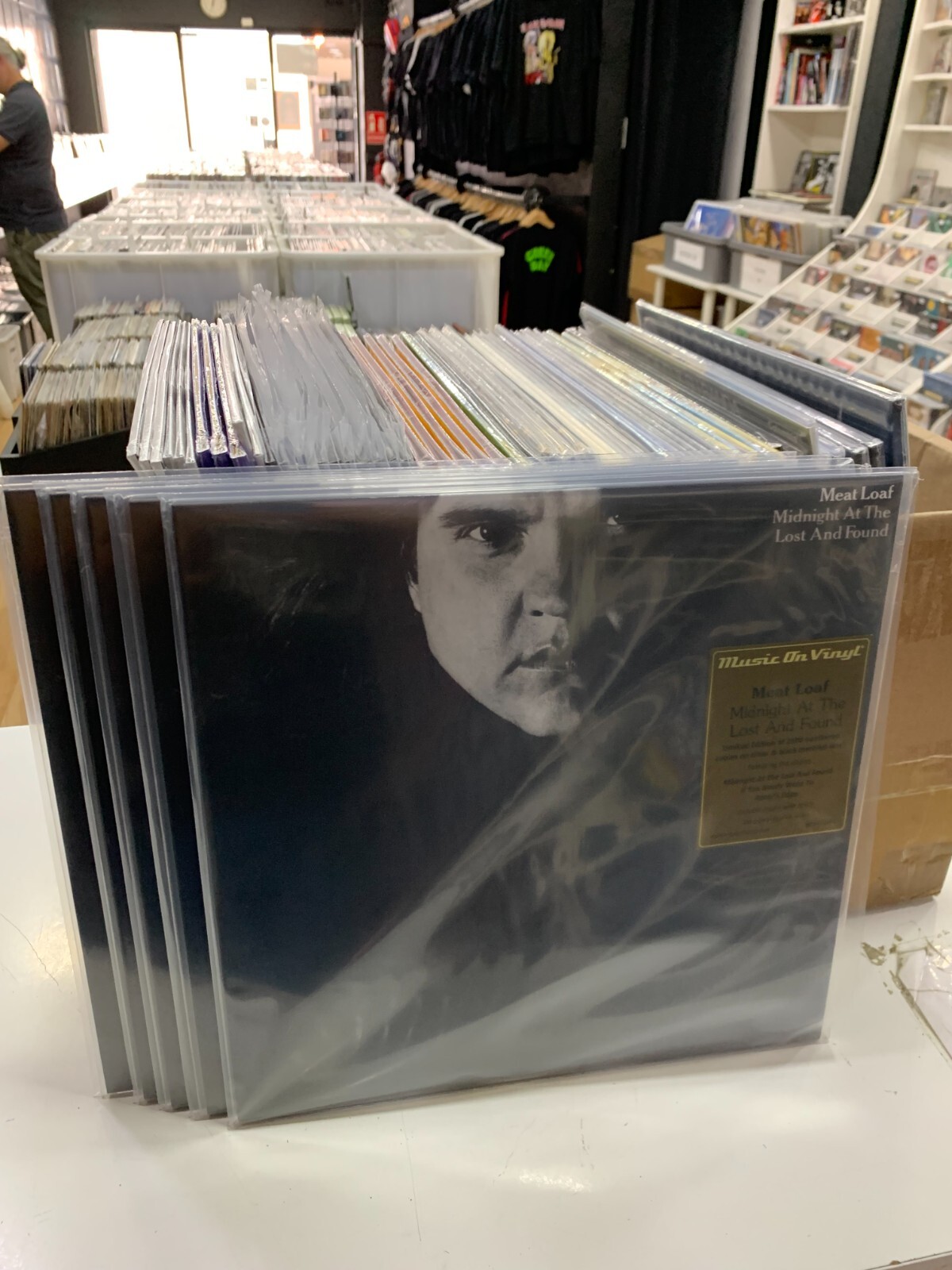 Meat Loaf LP Midnight At The Lost And Found Silver & Marbled Colour Vinyl 2022