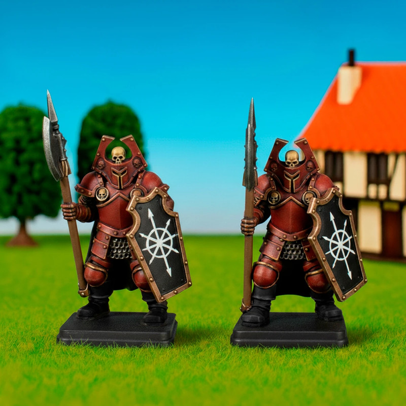 Doomguard with Halberd and Shield