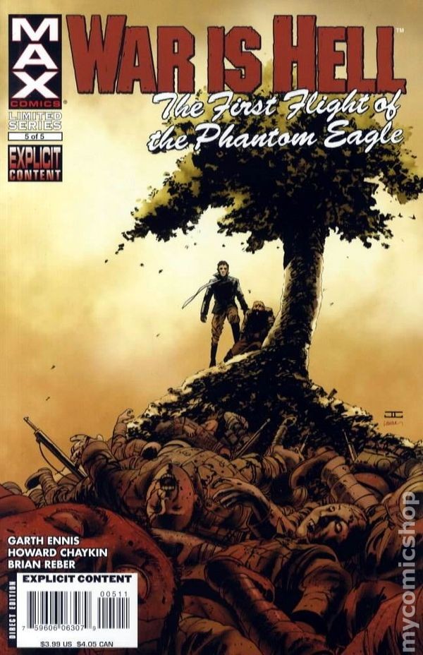 War Is Hell First Flight of the Phantom Eagle #5 VF 2008 Stock Image
