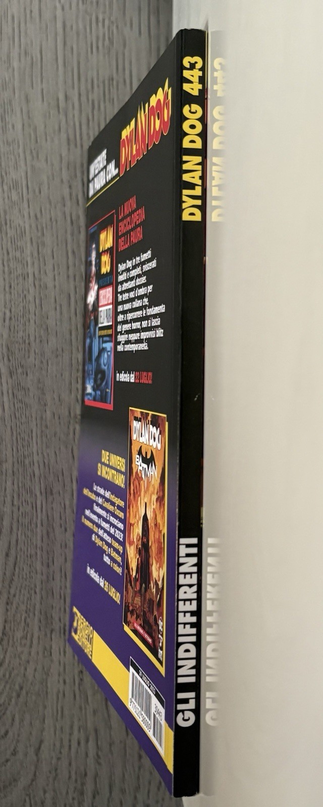 Dylan Dog n. 443 Gli indifferenti 2023 Bruno Brindisi