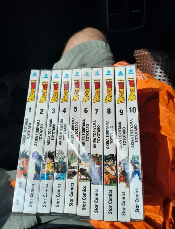Dragon ball super manga n.1 al n.10 Akira toriyama fumetti Japan ita