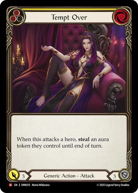 Flesh and Blood - Tempt Over (Yellow) (OMN215)