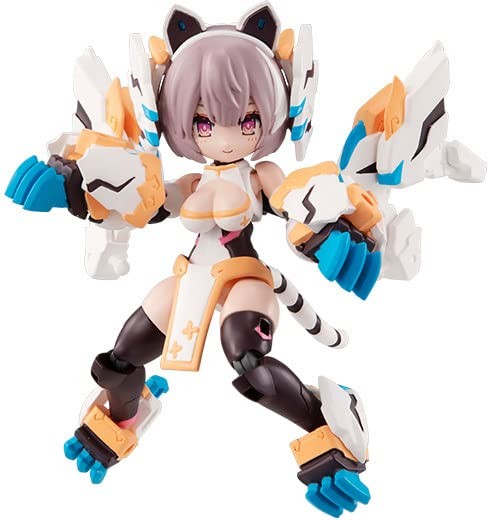 Desktop ArmyN-202d Titania White Tiger 80 mm PVC Modellino MGH83383 MegaHouse