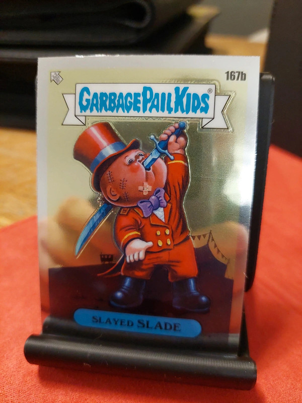 Les Crados - Garbage Pail Kids - Slayed Slade 167b - Topps Chrome