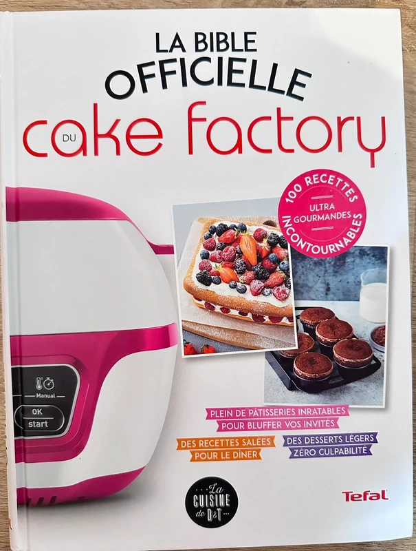 Livre recettes - cake factory