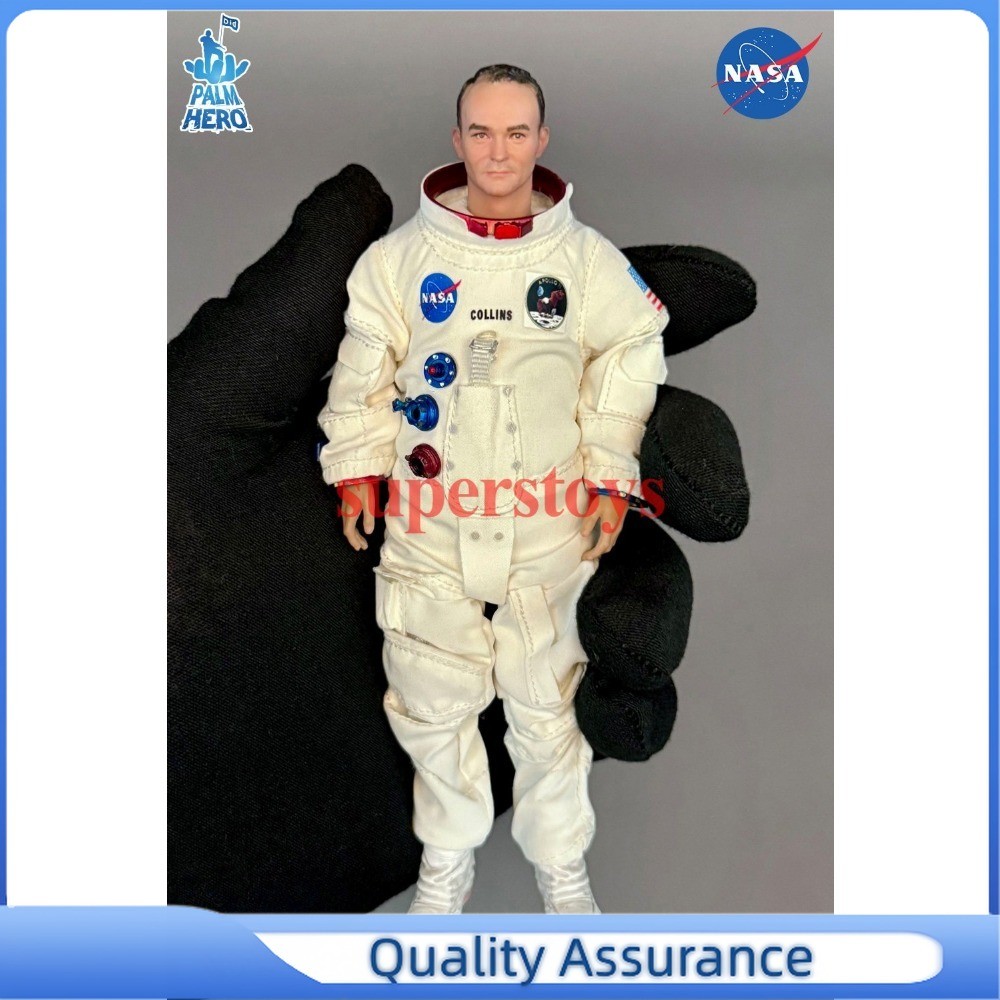 1PCS DID XS80035 1/12 Modulo di Comando Pilota dell'Apollo 11 Michael Collins Figura