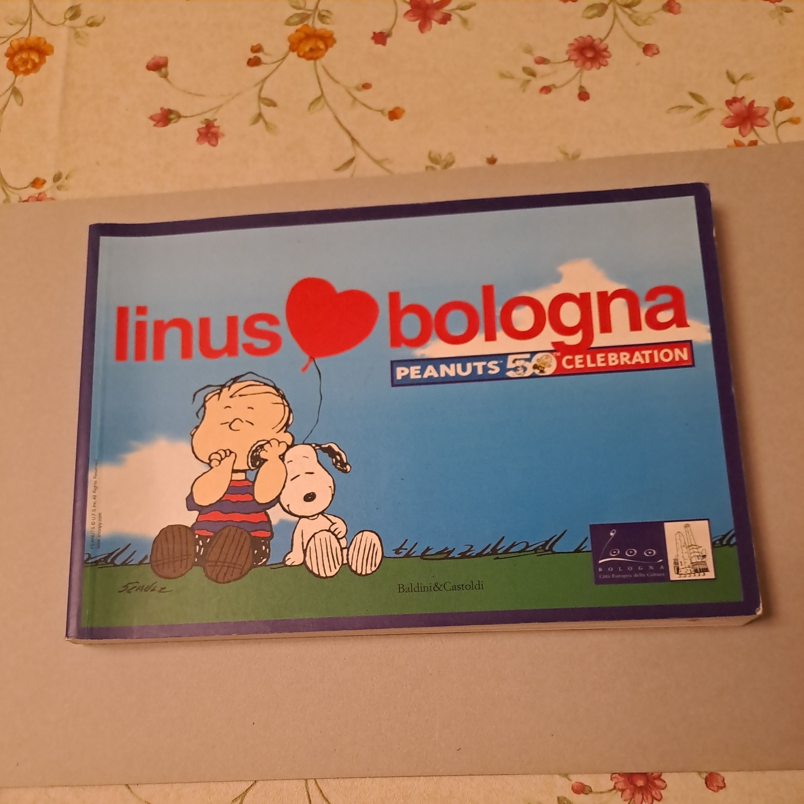 LINUS BOLOGNA, PEANUTS 50 CELEBRATION EDITO NEL 2000
