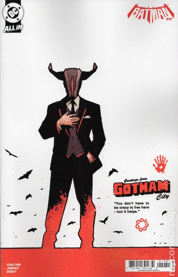 Batman #10F VF 2026 immagine stock