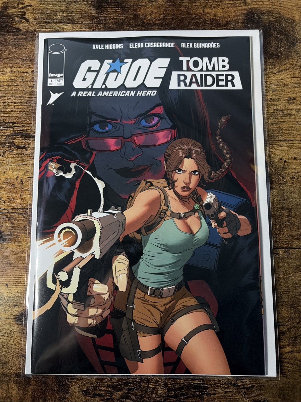 🔥 Abito commerciale GI JOE TOMB RAIDER #1 MATTIA DE IULIS 616 variante A LTD 750