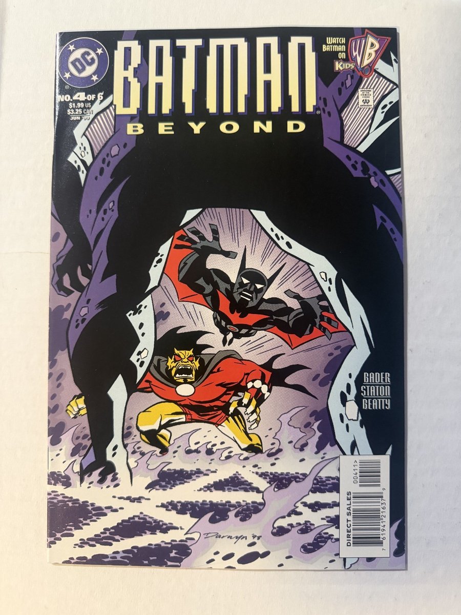 BATMAN BEYOND #4 ETRIGAN APPARIZIONE DARWYN COOKE COPERTINA ART DC COMICS 1999
