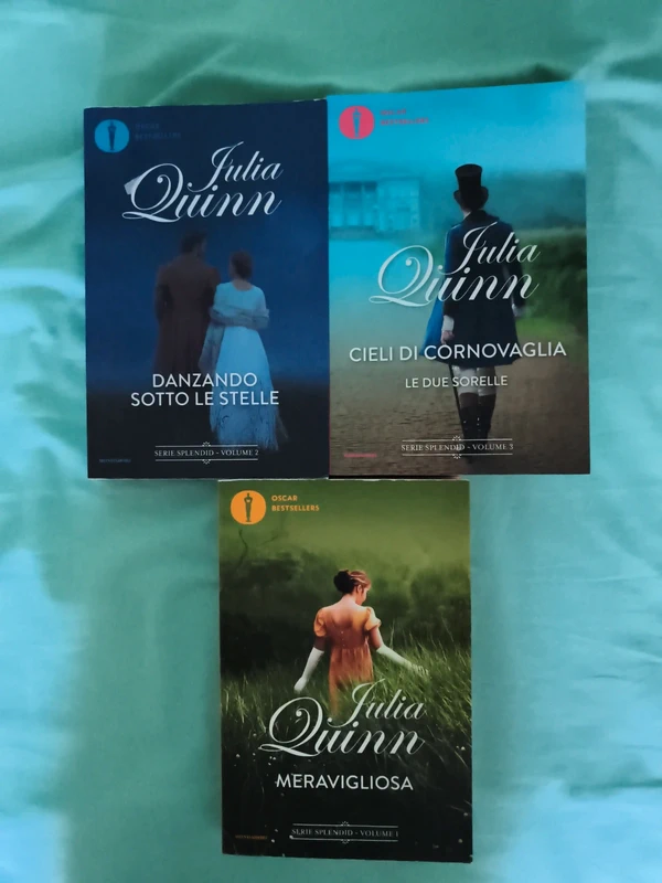 Tre libri Julia quinn serie splendid